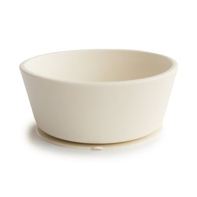 Mushie Silicone Suction Bowl – Food-Grade Baby Bowl