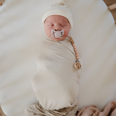 Mushie Eva Silicone Pacifier Clip