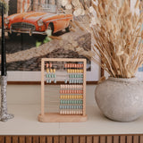 Wooden Rainbow Abacus Toy
