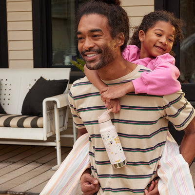 12 oz Classic Kid's Insulated Water Bottle with Flip Seal Sport Cap and Straw