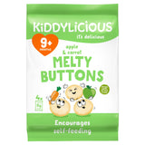 Kiddylicious Apple & Carrot Melty Buttons Baby Snack 5x6g (9+ Months)