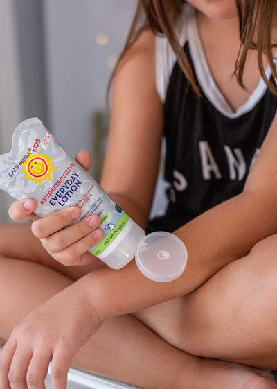 California Baby Super Sensitive Fragrance-Free Lotion – Organic Moisturizer for Dry & Allergy-Prone Skin