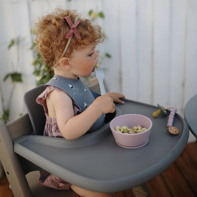 Mushie Silicone Suction Bowl – Food-Grade Baby Bowl