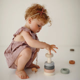 Play Time Baby Gift Set – Phone Press Toy, Nesting Stars & Stacking Rings