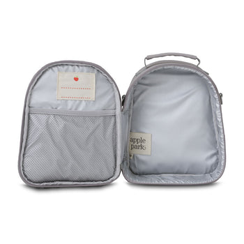Apple Park Recycled Fabric Lunch Pack - Purple Owl