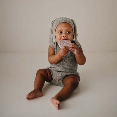 Mushie Rainbow Teether – Silicone Baby Teether