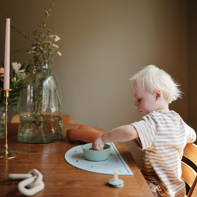 Mushie Silicone Suction Bowl – Food-Grade Baby Bowl