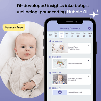 Hubble Connected SkyVision AI Smart Baby Monitor
