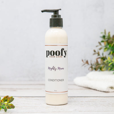 Poofy Organics Mighty Mane Conditioner with Rosemary, 8 oz
