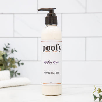 Poofy Organics Mighty Mane Conditioner with Rosemary, 8 oz