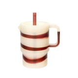 Olababy 11oz Kids Silicone Tumbler with Straw Lid – Toddler Straw Cup, Cup-Holder Base, 12 Months+