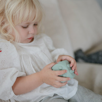 Mushie Silicone Dice Press Toy – Sensory & STEM Learning Toy