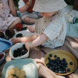 Mushie Square Dinnerware Bowls – BPA-Free Baby Bowl Set