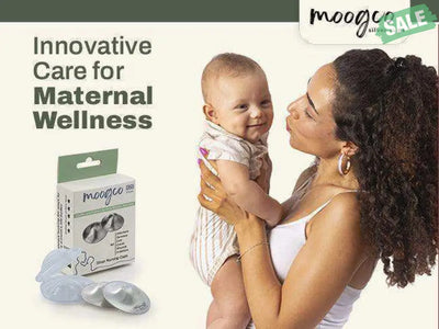MOOGCO Silver Nursing Cups 999k Silver - BPA-Free