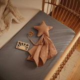 Mushie Star Lovey Blanket – Organic Cotton Baby Comfort Blanket
