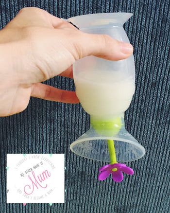 Haakaa Silicone Breast Pump with Flower Stopper (100ml)