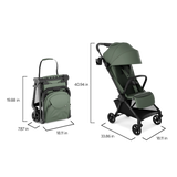 Ultra-Light Carbon Auto-Fold Travel Stroller (11.5 lbs)