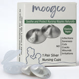 MOOGCO Silver Nursing Cups 925k Silver (Classic)