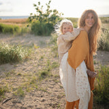 Mushie Organic Cotton Muslin Swaddle Blanket