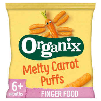 Organix Organic Melty Carrot Puffs Baby Snack 20g (6+ Months)