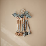 Mushie Eva Silicone Pacifier Clip