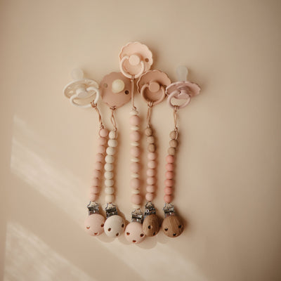 Mushie Eva Silicone Pacifier Clip
