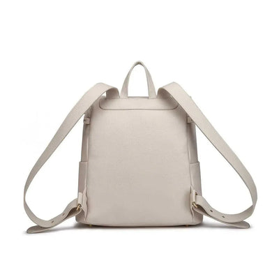 Luli Bebe Signature Diaper Bag – Pearl White