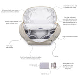 Luli Bebe Signature Diaper Bag – Pearl White