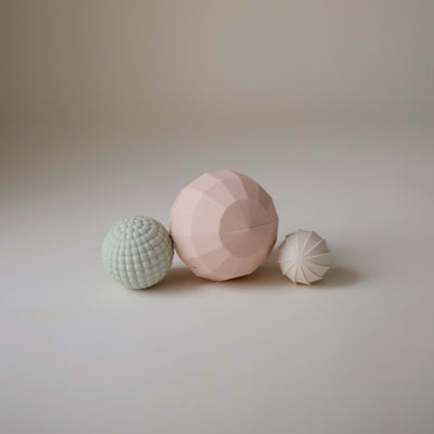 Nesting Silicone Sensory Spheres Toy
