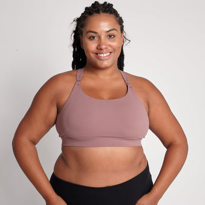 Venice 3 Ultimate Support Full Coverage Nursing & Pumping Sports Bra (Desert Dusk)
