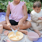 Mushie Square Dinnerware Bowls – BPA-Free Baby Bowl Set