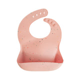 Mushie Silicone Baby Bib – Adjustable Catch-All Bib
