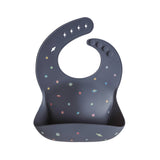 Mushie Silicone Baby Bib – Adjustable Catch-All Bib