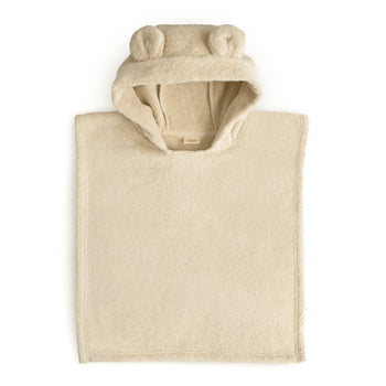 Organic Cotton Bear Hooded Poncho Towel