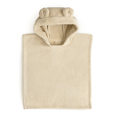 Organic Cotton Bear Hooded Poncho Towel