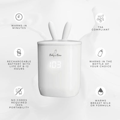 The Baby's Brew Portable Bottle Warmer Pro Set