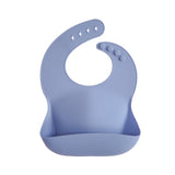 Mushie Silicone Baby Bib – Adjustable Catch-All Bib