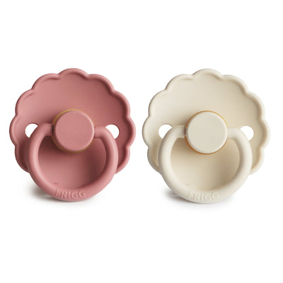 FRIGG Daisy Rubber Pacifier – Natural Latex Baby Pacifier
