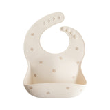 Mushie Silicone Baby Bib – Adjustable Catch-All Bib