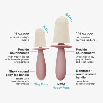 Happy Pops Toddler Popsicle Mold Set (24+ Months)