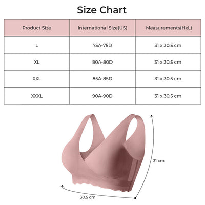 SUNVENO Seamless Maternity Bra