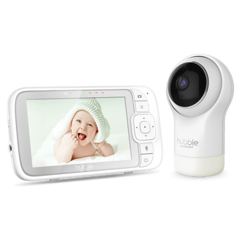 Hubble Nursery View Pro – 5” Video Baby Monitor with Pan, Tilt & Zoom