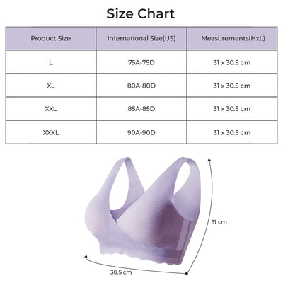 SUNVENO Seamless Maternity Bra
