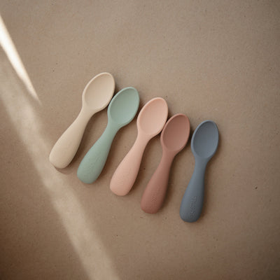 Mushie Toddler Starter Spoons