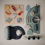 Silicone Rocket Rattle Teether