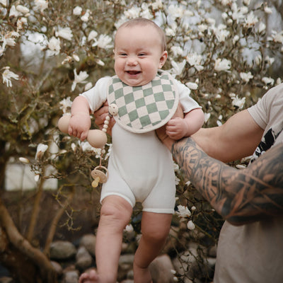 Organic Cotton Muslin Baby Bib