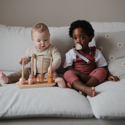 FRIGG Rope Silicone Pacifier – SilkySoft™ Medical Grade Silicone