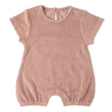Makemake Organics Organic Short Romper - Clay