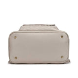 Luli Bebe Signature Diaper Bag – Pearl White