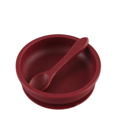 Silicone Suction Baby Bowl with Spoon